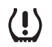 Buick Enclave tire pressure monitor warning light for low tire pressure