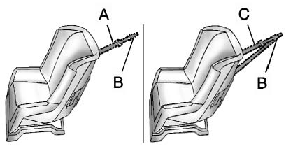 Top tether attachment and top tether anchor used to reduce forward movement of a child restraint