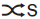 Shuffle all songs icon for USB storage device or iPod playback