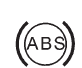 Antilock Brake System warning light that illuminates briefly during ignition check