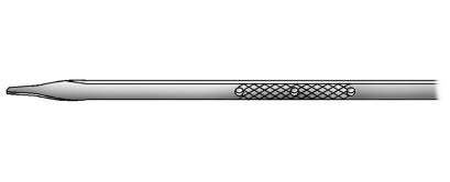 Engine oil dipstick cross-hatched operating range showing when oil should be added