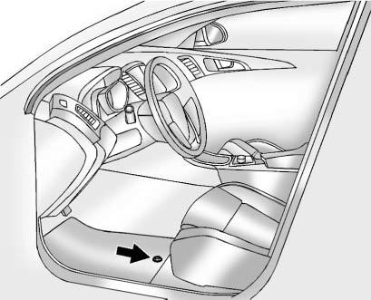 Buick Enclave floor mat removal and installation with button retainer