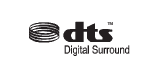Buick Enclave DTS trademark and digital surround license logo