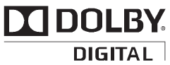 Buick Enclave Dolby Laboratories trademark and double D symbol license notice