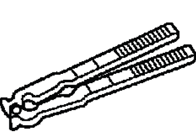 Keystone clamp pliers for steering gear boot clamp installation