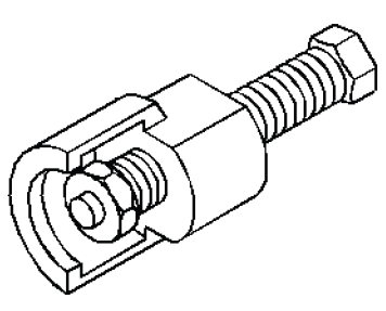 Buick Enclave power steering pump pulley remover tool
