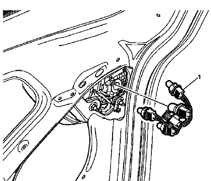 Main function switch set to FLUSH position during forward flush procedure