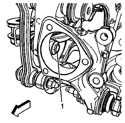 Bolt from rear knuckle to adjuster link