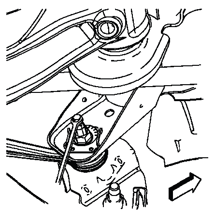 Adjuster cam bolt held with wrench during final tightening