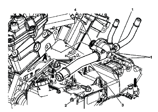 Buick Enclave thermostat housing and related cooling components