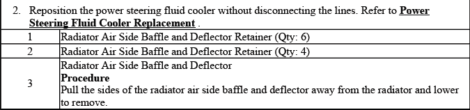 Cooling air baffle installation and alignment reference