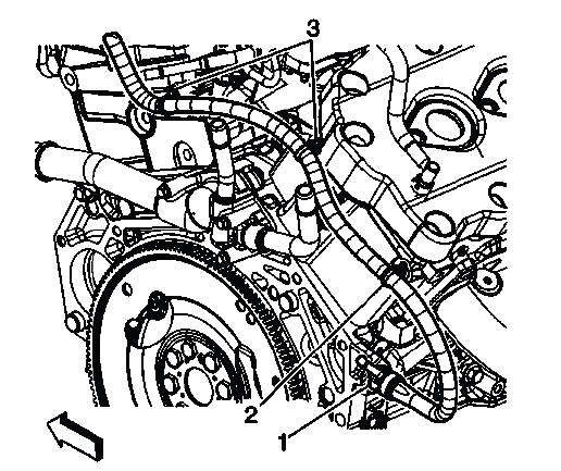Coolant heater cord clips and heater connection under vehicle