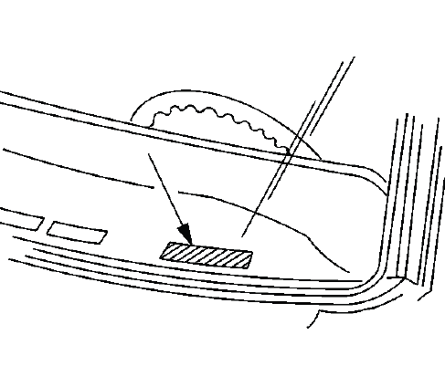 Wheel nuts location for tire and wheel removal