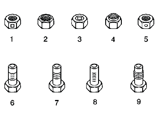 Tire and wheel assembly positioned on wheel studs