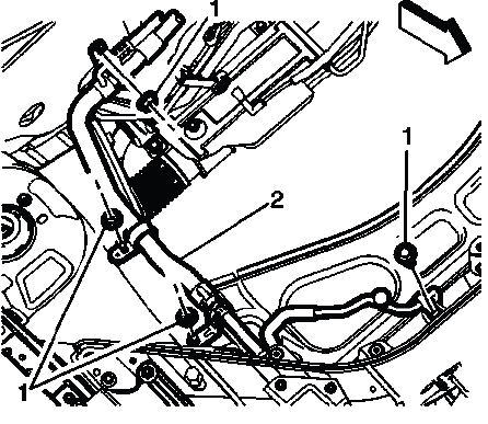 Refrigerant heat exchanger fasteners and mounting points