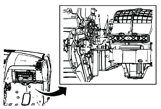 Mode valve actuator identification for automatic HVAC system
