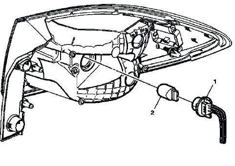 Buick Enclave transmission fluid cooler hose and pipe connector at radiator