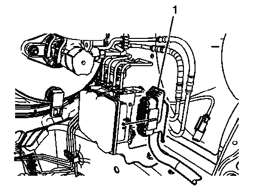 Electronic brake control module electrical connector locked in place