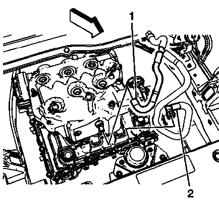 Vacuum brake booster hose quick-connect fitting released from auxiliary pump