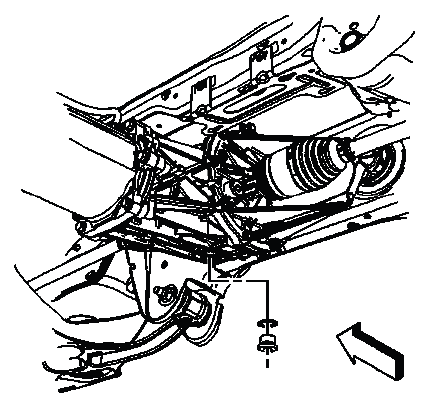 Buick Enclave rear differential drain plug and gasket installation