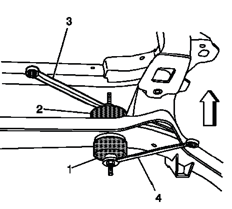 Rear carrier bushing being pressed into frame with hand tools