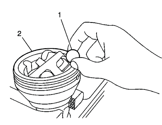 Buick Enclave CV joint ball bearing removal from cage and inner race