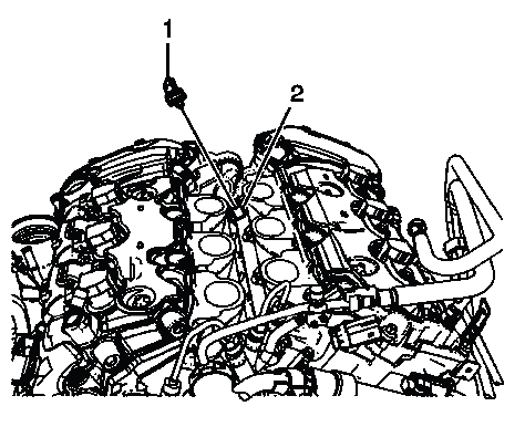 Buick Enclave power steering fluid reservoir bracket installation with bolts