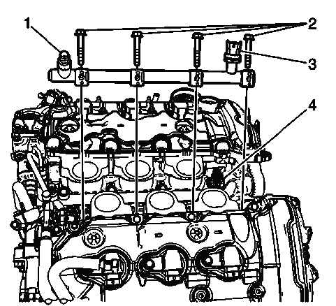 Power steering reservoir inlet hose and clamp connected after bracket installation