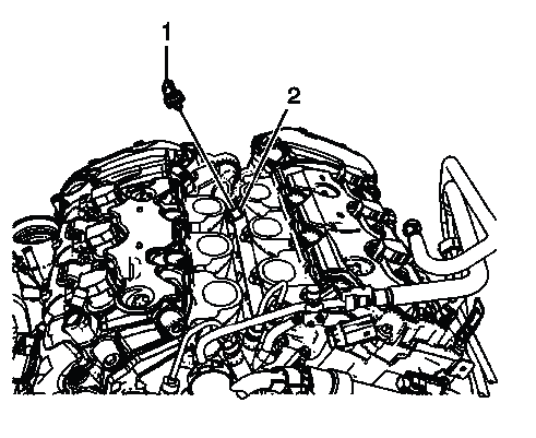 Inner and outer tie rod relationship before outer tie rod removal