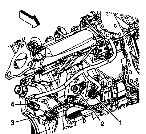 Rear front frame mounting bolts location for frame lowering