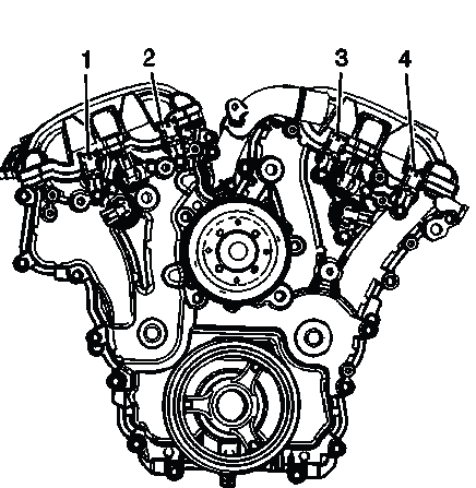 Buick Enclave right side steering gear bolts installed during rack replacement
