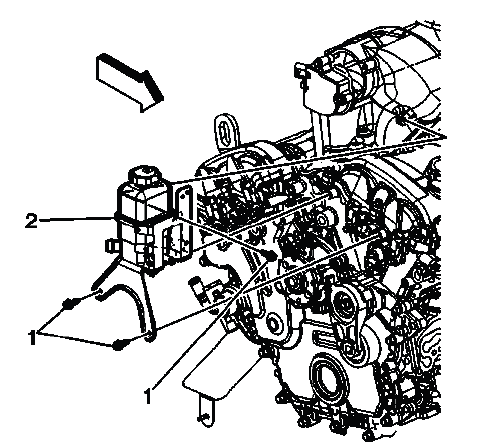 Front frame reinforcement mounting bolts during steering gear installation