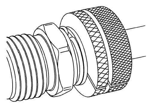 Buick Enclave quick-connect fitting rotation during cooler line service