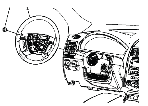 Buick Enclave steering wheel identification for replacement