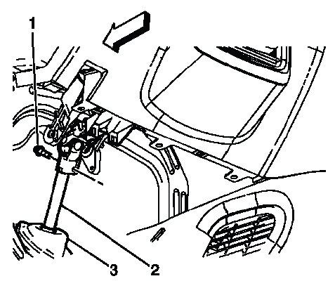 Intermediate steering shaft upper bolt and seal components at steering column