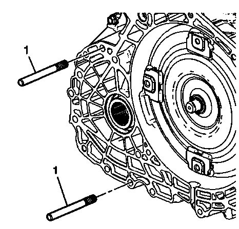 Fabricated transfer case guide pins for transmission alignment