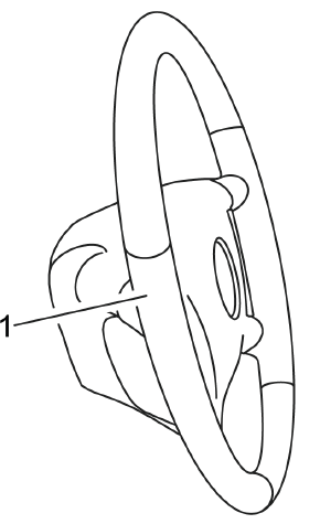 Heated steering wheel rim temperature measurement at 3 and 9 o'clock positions