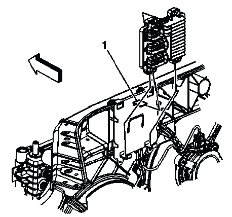 Buick Enclave front frame reinforcement mounting bolt locations